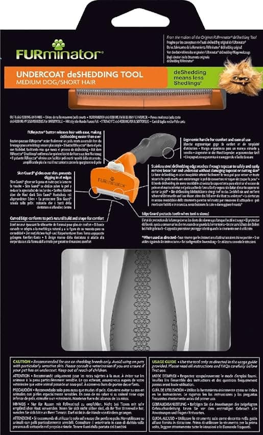 Thumbnail 2 de FURminator deShedding M para perros medianos, cepillo