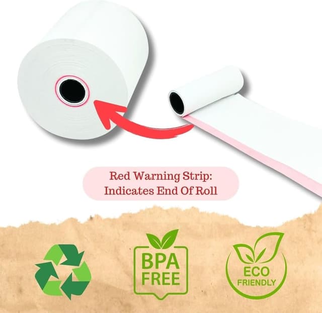 Thumbnail 4 de Double Dragon 80 x 80 mm thermal receipt rolls 🧾