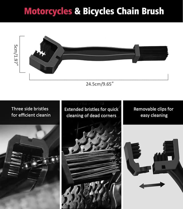 Thumbnail 4 de YeewayVeh 6PCS Motorcycle Cleaning Kit