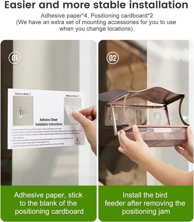 Thumbnail 2 de HouseSapp Window Bird Feeder
