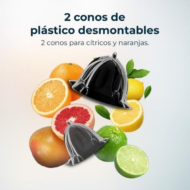 Thumbnail 1 de Cecotec Xqueeze Retrojuice 600W exprimidor eléctrico acero rojo 🥤