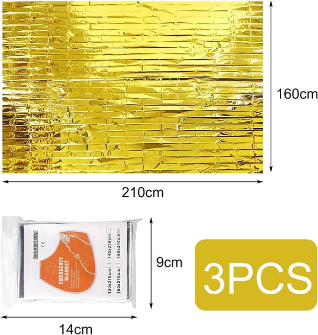 Thumbnail 4 de iwontalersy Couvertures de survie 160 x 210 cm đ