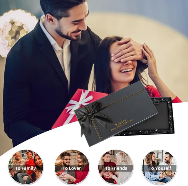 Thumbnail 5 de OKLPF Bling License Plate Frame 2-Pack