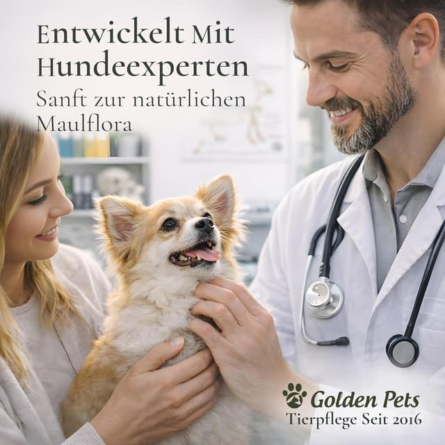 Detalle de TESTNOTE SEHR GUT Dentalspray für Hunde & Katzen mit BIO Aloe Vera (200 ml) – Zahnspray gegen Mundgeruch & Zahnstein
