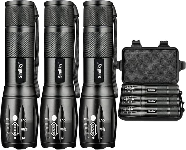 Detalle de SIMILKY 3Pack Torches 1200 Lumen
