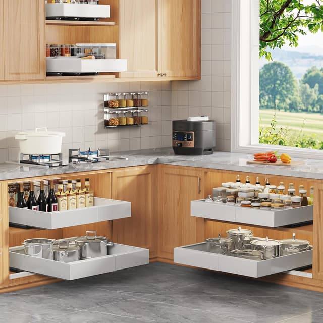 Thumbnail 5 de Seinloes Expandable Pull Out Cabinet Organizer