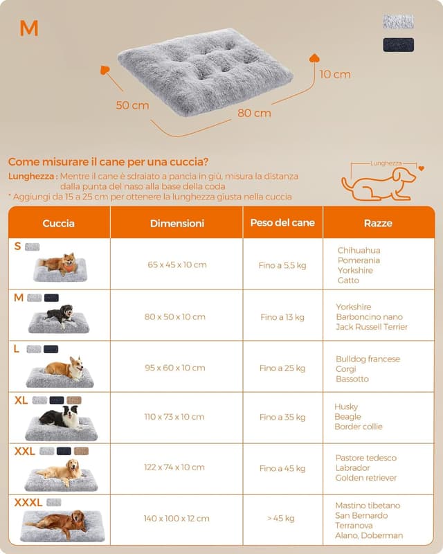 Thumbnail 5 de Feandrea PGW201G01 Tappetino per Cani 80x50 cm