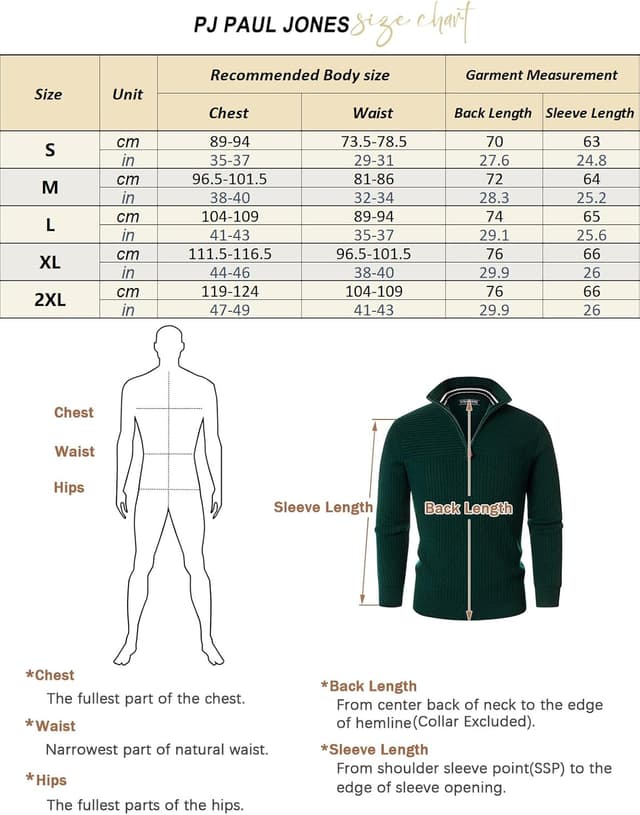 Thumbnail 4 de PJ PAUL JONES Maglione con zip 1/4 e scollo a V