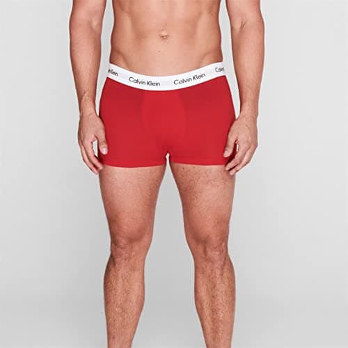 Detalle de Calvin Klein bóxer Low Rise hombre, pack de 3