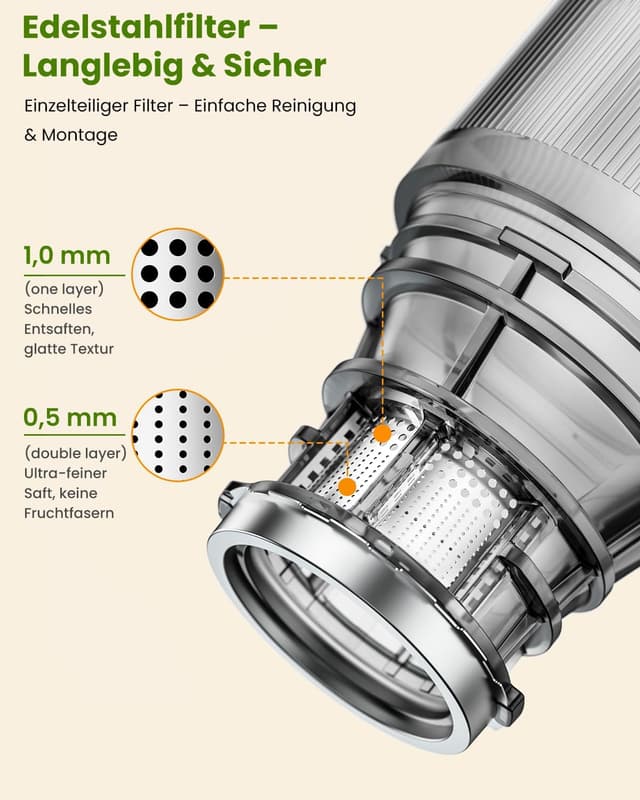 Thumbnail 2 de LINKChef Entsafter Slow Juicer 1,2 L 🍹