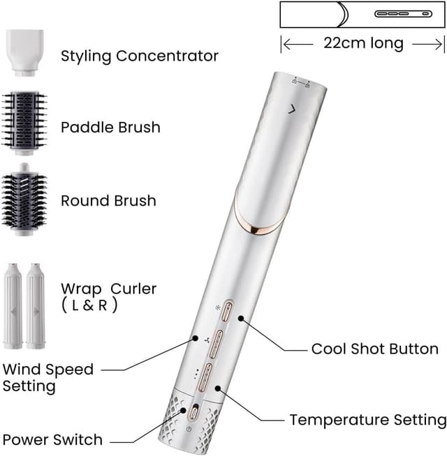 Thumbnail 1 de GLAMUP 5 in 1 Flexible Air Curler