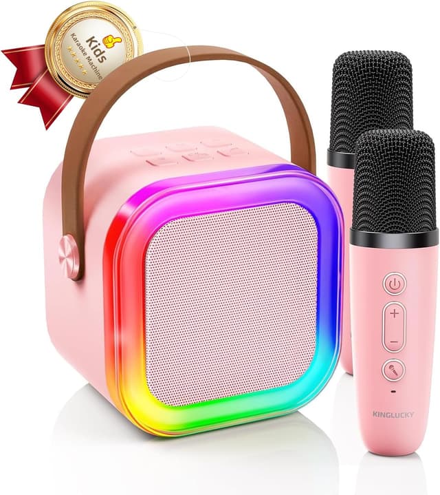 Imagen de Kinglucky Mini Karaoke Machine Ages 3-12 🎤 en OfertitasTOP