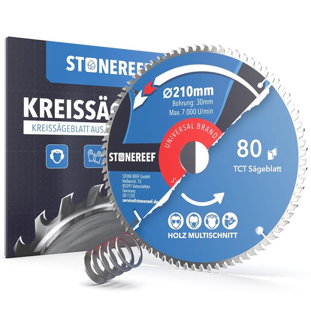 Detalle de Sägeblatt 130x16 Kreissägeblatt für Holz