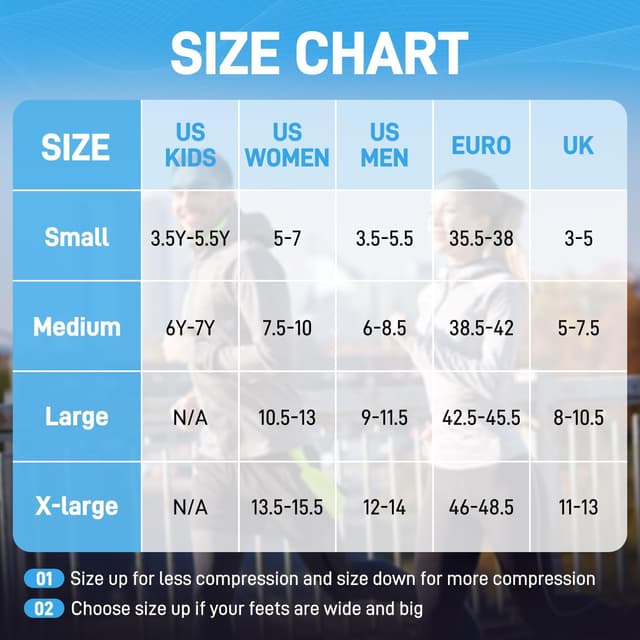 Thumbnail 6 de IRAMY Compression Ankle Support Socks 3 Pairs