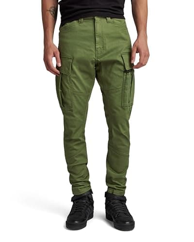 Detalle de G-Star Pantalón Cargo 3D Skinny para Hombre 🌿 Verde