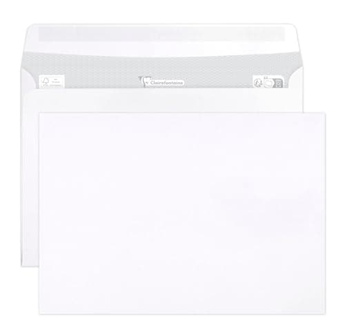 Detalle de Clairefontaine 2542C Sobre C5 autoadhesivo 50 uds, 90 g/m² ✉