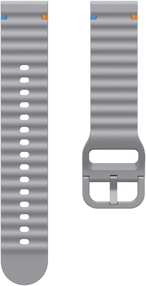 Detalle 2 de BYISYUE 20mm Silicone sport strap for smartwatches