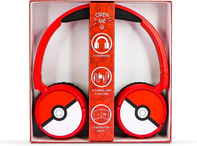 Thumbnail 6 de OTL Technologies Écouteurs Bluetooth enfants Pokéball pliables