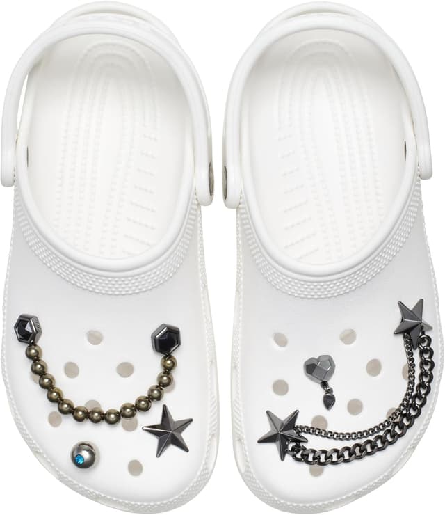 Thumbnail 2 de Crocs Punk Gunmetal 5 Pack Breloques Multicolore