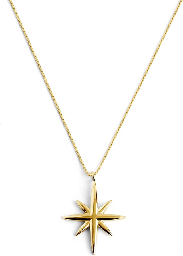 Detalle de SINGULARU Collar Guidance — Plata 925, baño 18 Kt 💍