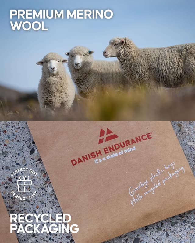 Detalle 1 de Danish Endurance Merino hiking socks