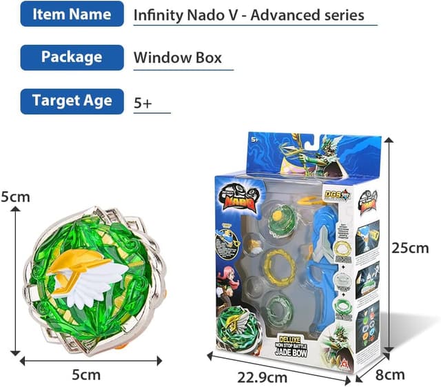 Thumbnail 5 de Infinity Nado Nado Toupie combat 5 ans