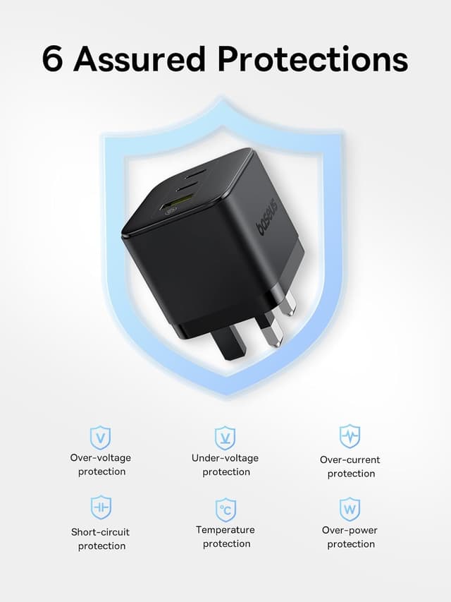 Thumbnail 5 de Baseus 65W USB‑C 3‑Port GaN Charger