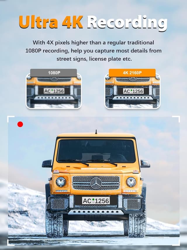 Thumbnail 2 de ARIFAYZ Q4 Dash Cam 4K