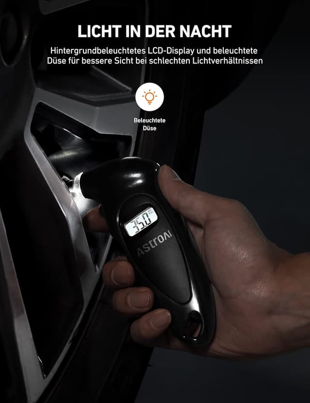 Thumbnail 6 de AstroAI Reifendruckprüfer 150 PSI, digital