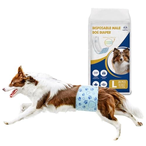 Imagen de Flying Paws Pannolini per cani L 26 pezzi assorbenti en OfertitasTOP