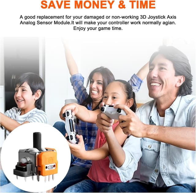 Thumbnail 6 de HLRAO 10PCS Hall-Effect Joysticks for PS5 Controller