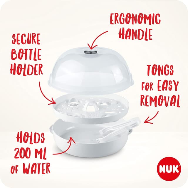 Detalle 1 de NUK Micro Express Plus microwave steriliser
