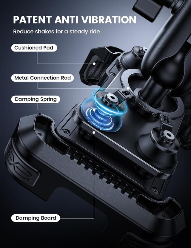 Thumbnail 2 de Lamicall Motorcycle Phone Mount 6.7"