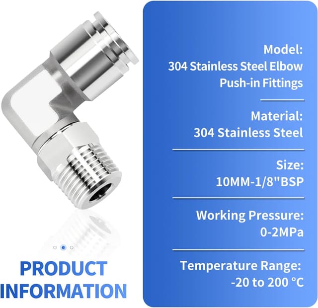 Thumbnail 3 de ERGAOBOY 2x10mm Rohr Ø x 1/8 BSP Edelstahl