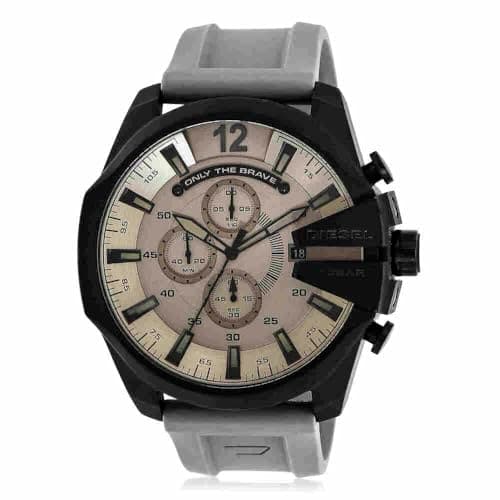 Thumbnail 2 de Diesel Mega Chief 51 mm cronógrafo gris claro grafito
