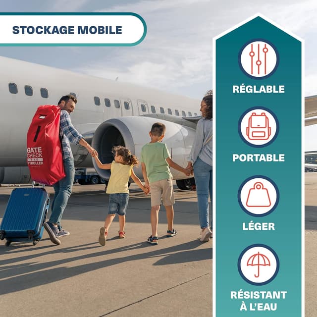 Thumbnail 1 de Bramble Sac de voyage pour poussette 113×37 cm