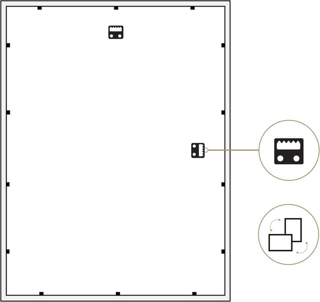 Thumbnail 6 de MCS Trendsetter cadre noir 61x91,5 cm