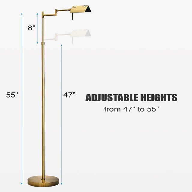 Thumbnail 5 de O’Bright Dimmable LED Pharmacy Floor Lamp 12W