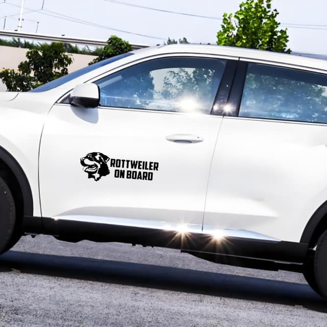 Thumbnail 3 de Rottweiler On Board Autoaufkleber 22 cm