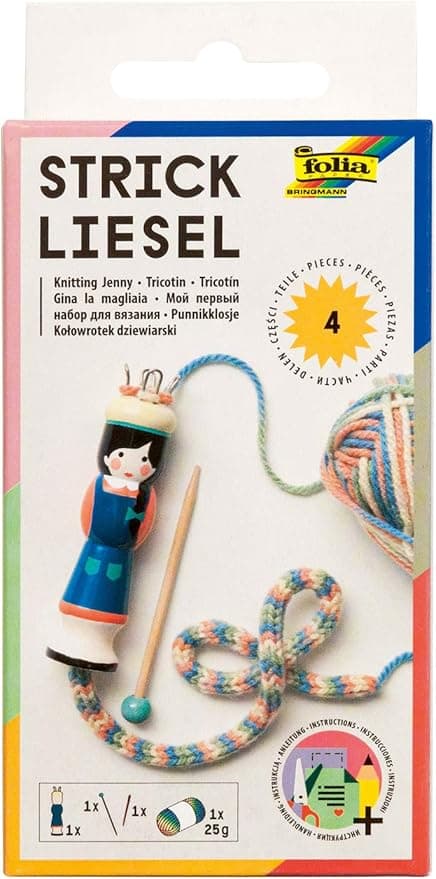 Imagen de Folia 24919 - Kit de Punto con Lana y Agujas en OfertitasTOP