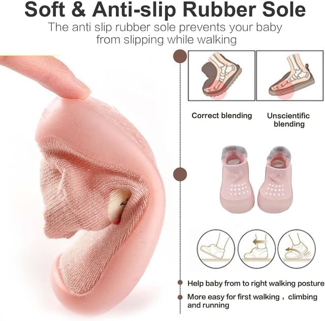 Detalle de Stolpyzh First Walking Shoes for anti slip grip