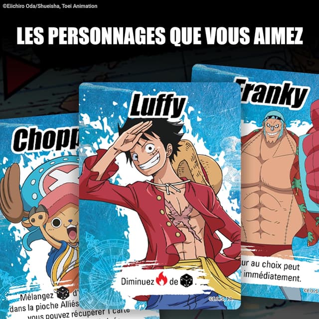 Detalle 2 de Ravensburger One Piece Nakama : Alliés & Ennemis (jeu de société coopératif)