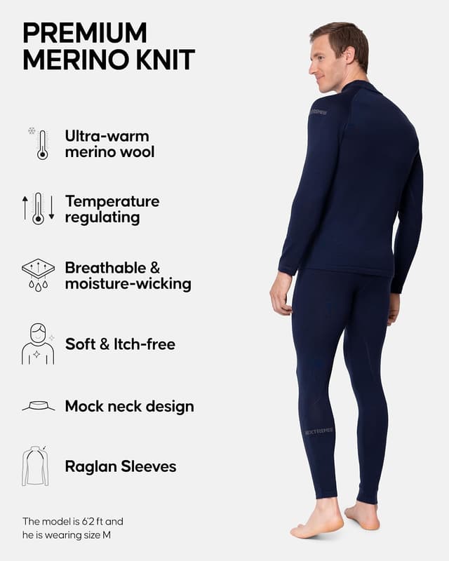 Detalle 2 de DANISH ENDURANCE Merino Thermals for Men