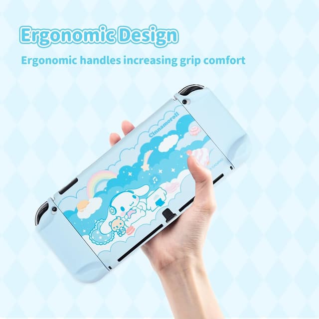 Detalle de Switch OLED hard case, anti-scratch PC cover