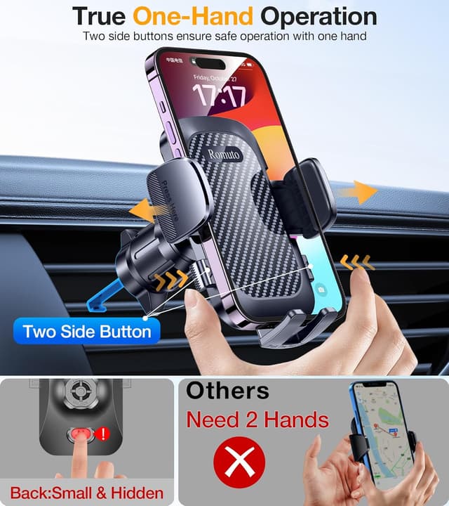 Thumbnail 5 de Romuto Car Phone Holder Mount 360° rotation