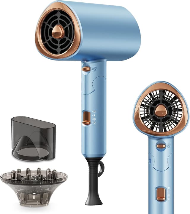 Imagen de Ionic Hair Dryer 2000W Professional Hairdryer en OfertitasTOP