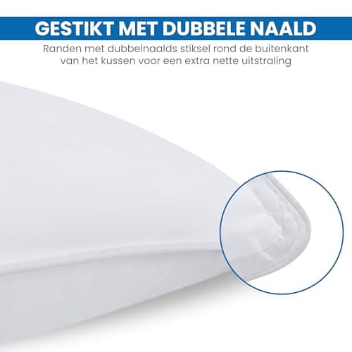 Detalle 2 de Utopia Bedding Team Almohadas Siliconadas 50x70 cm 💤