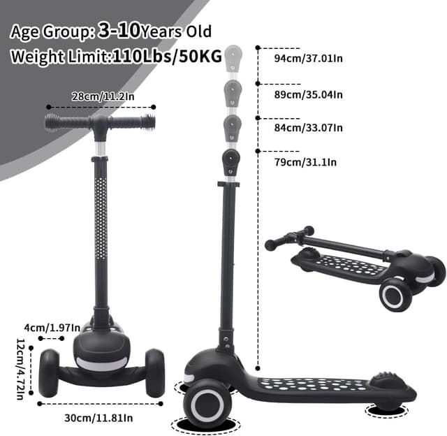 Thumbnail 6 de UBRAVOO Roller Kinder 3–10 Jahre mit Bremse