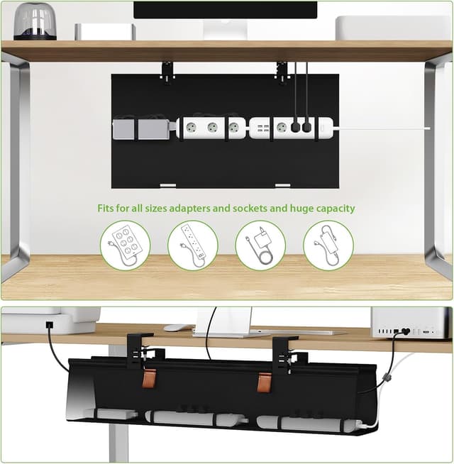 Detalle 2 de KEEGH Kabelkanal Schreibtisch 76 cm