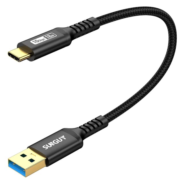 Detalle de SUNGUY USB C Kabel 30 cm